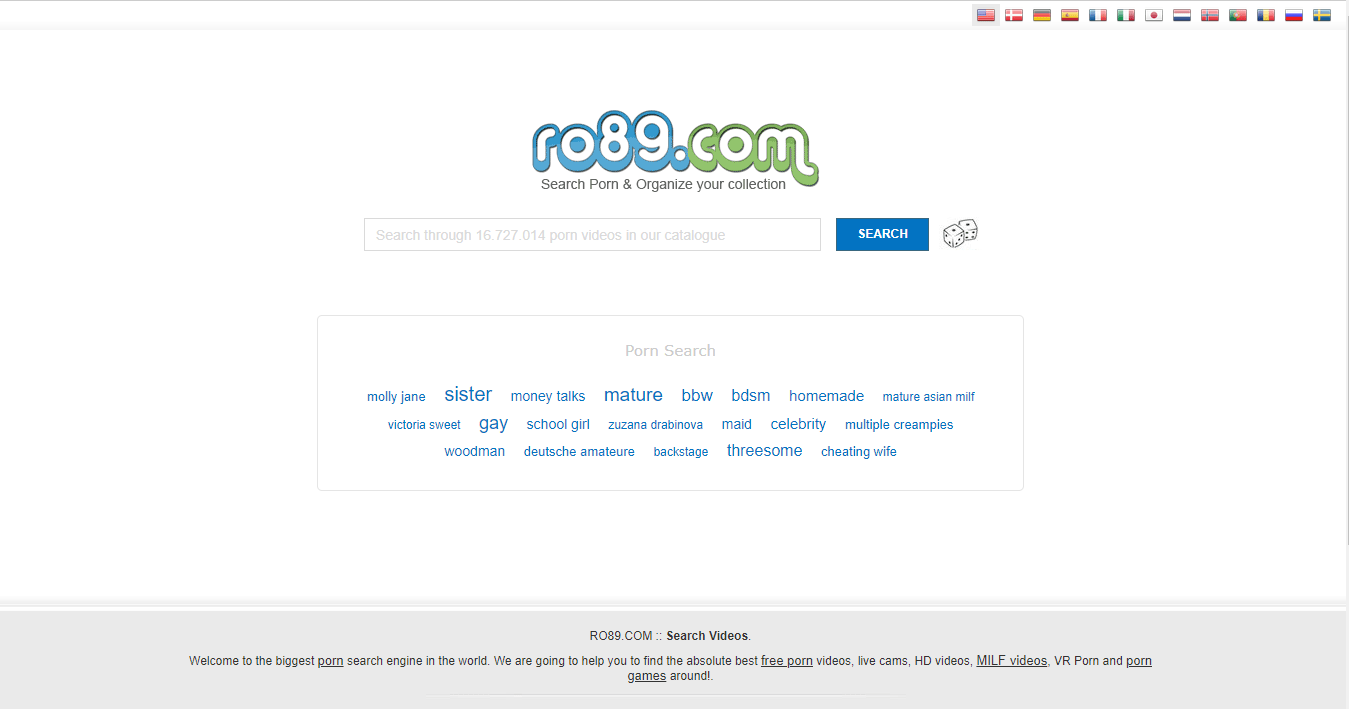 Ro89 and 13+ Beste kostenlose Porno-Such-Seiten ähnlich wie Ro89! Bild Bild