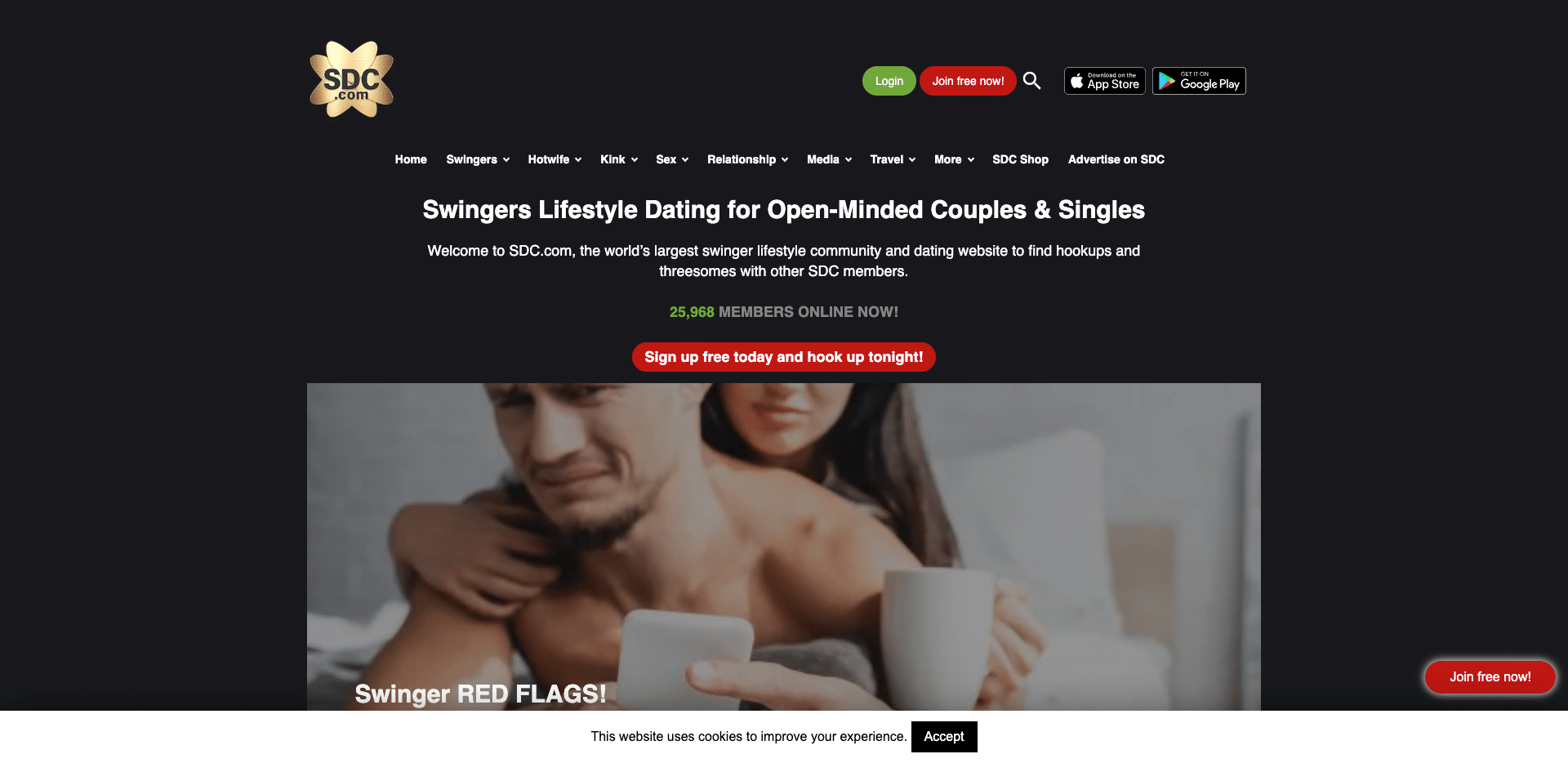 SwingerDateClub и 52+ лучших в мире сайтов для перепихона, как SDC.com -  PornGuy